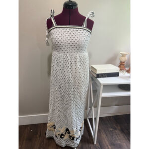 Marie Oliver Eyelet Dress Small